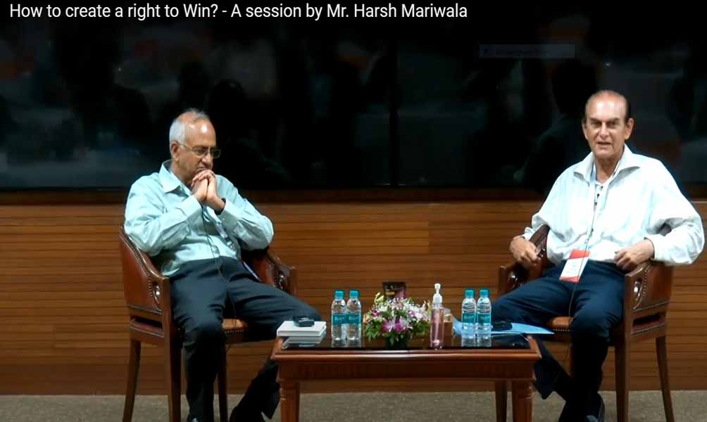 How to create a right to win by Harsh Mariwala