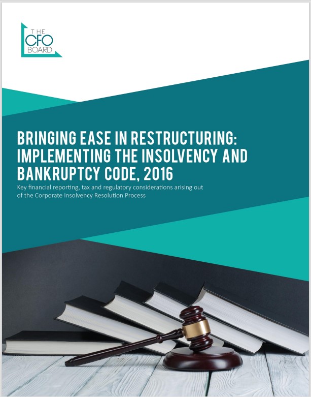 A CFO Board report on Bankruptcy Code, 2016